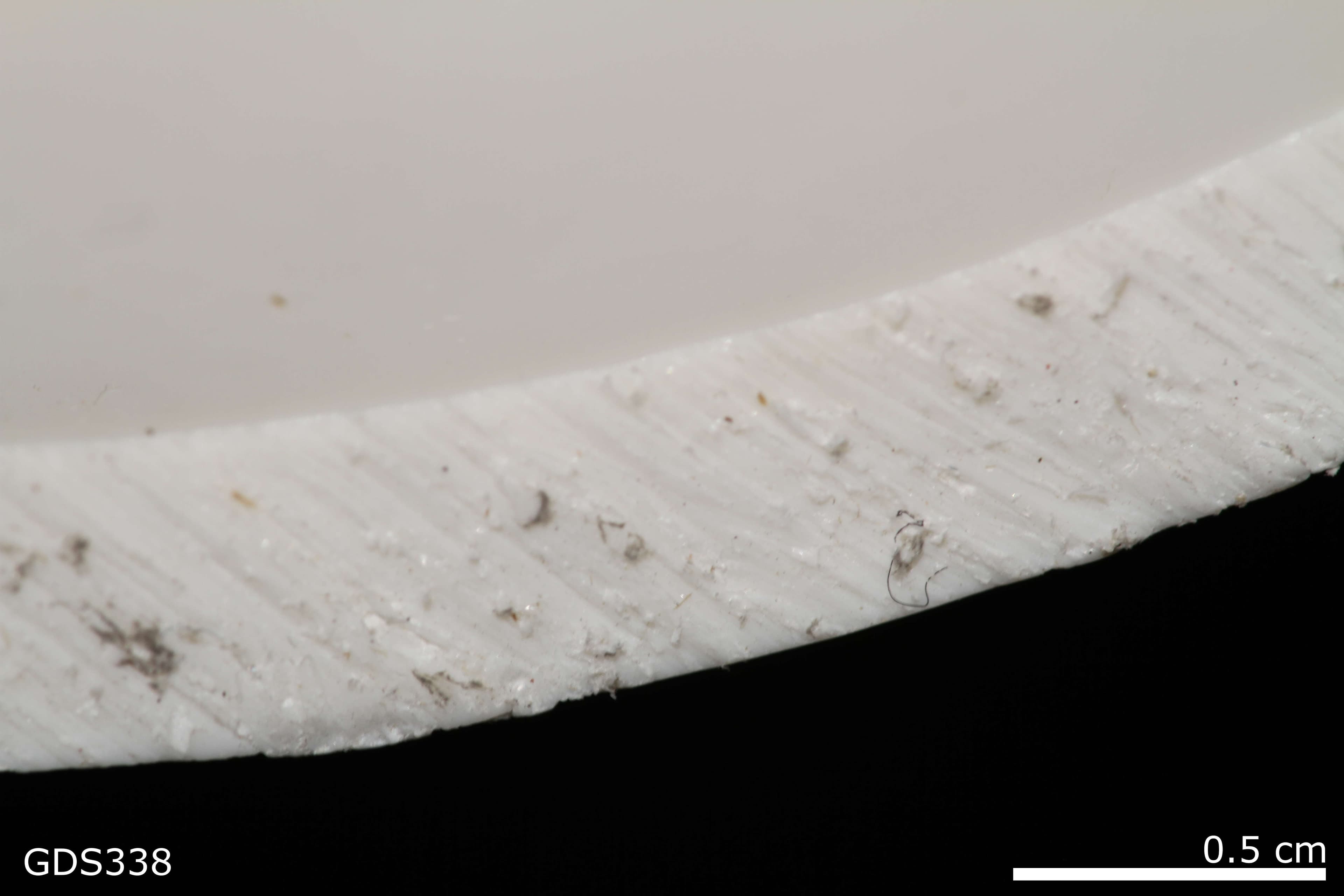 Plastic PVC sample
