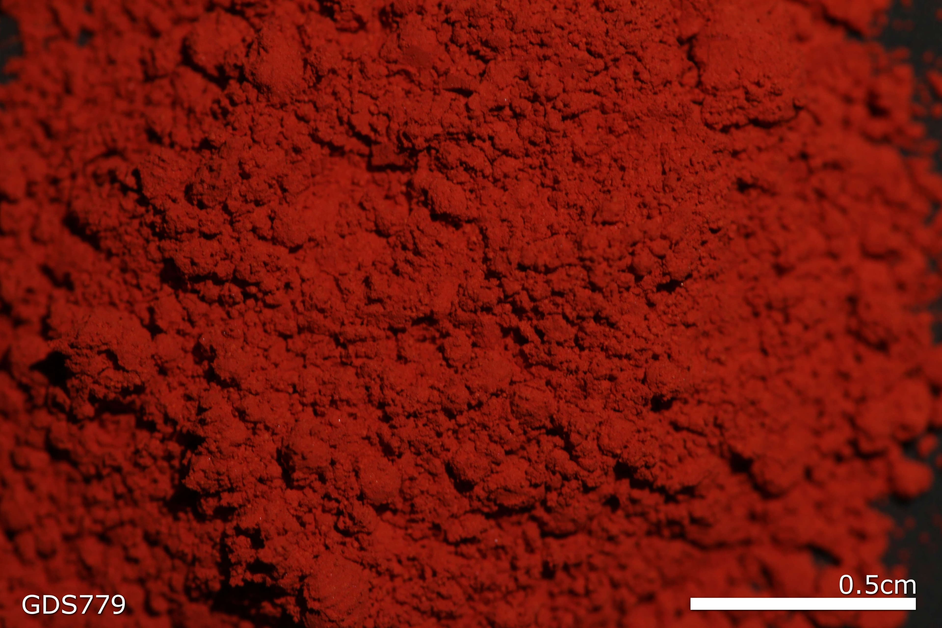 Vermillion sample