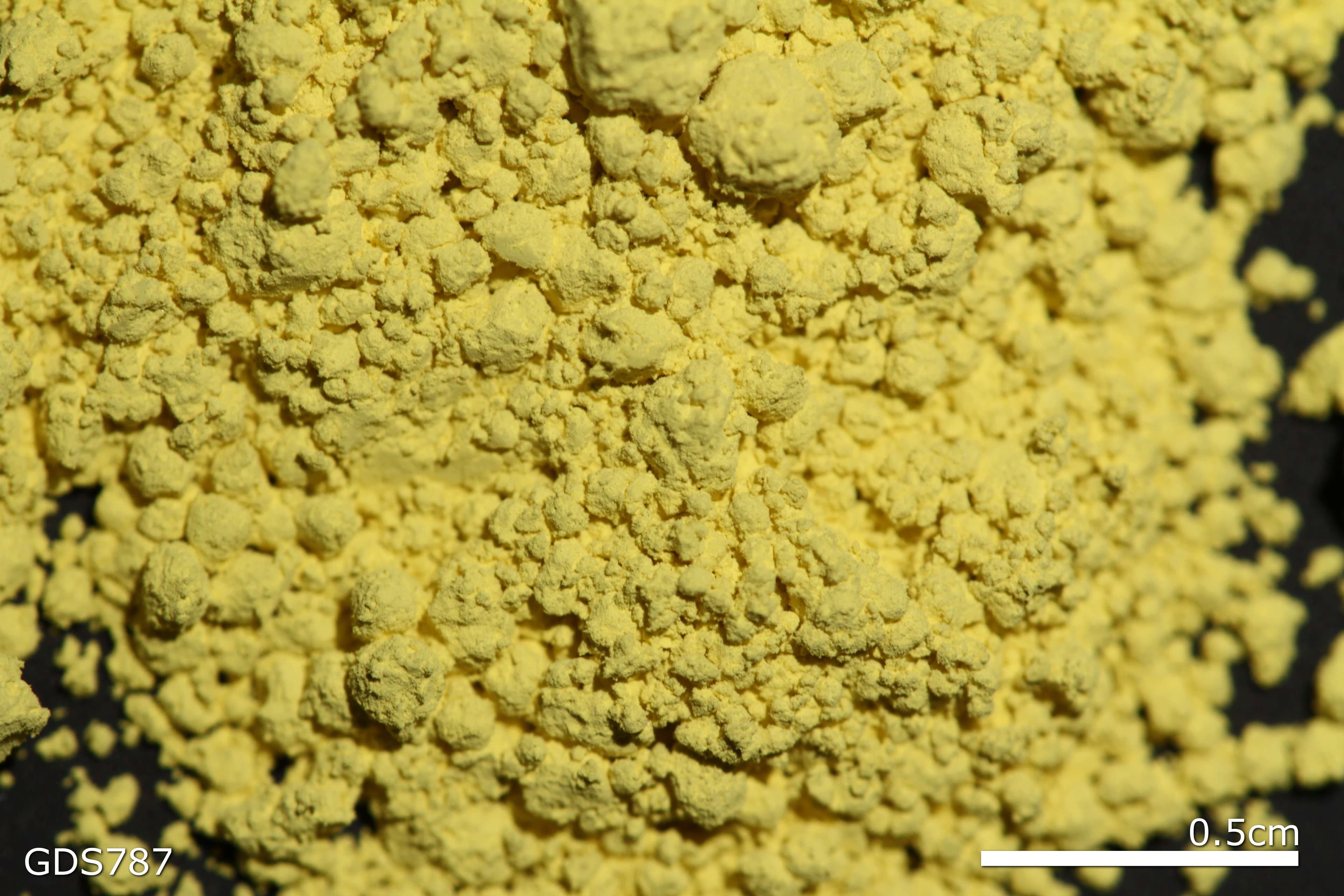 Naples yellow sample