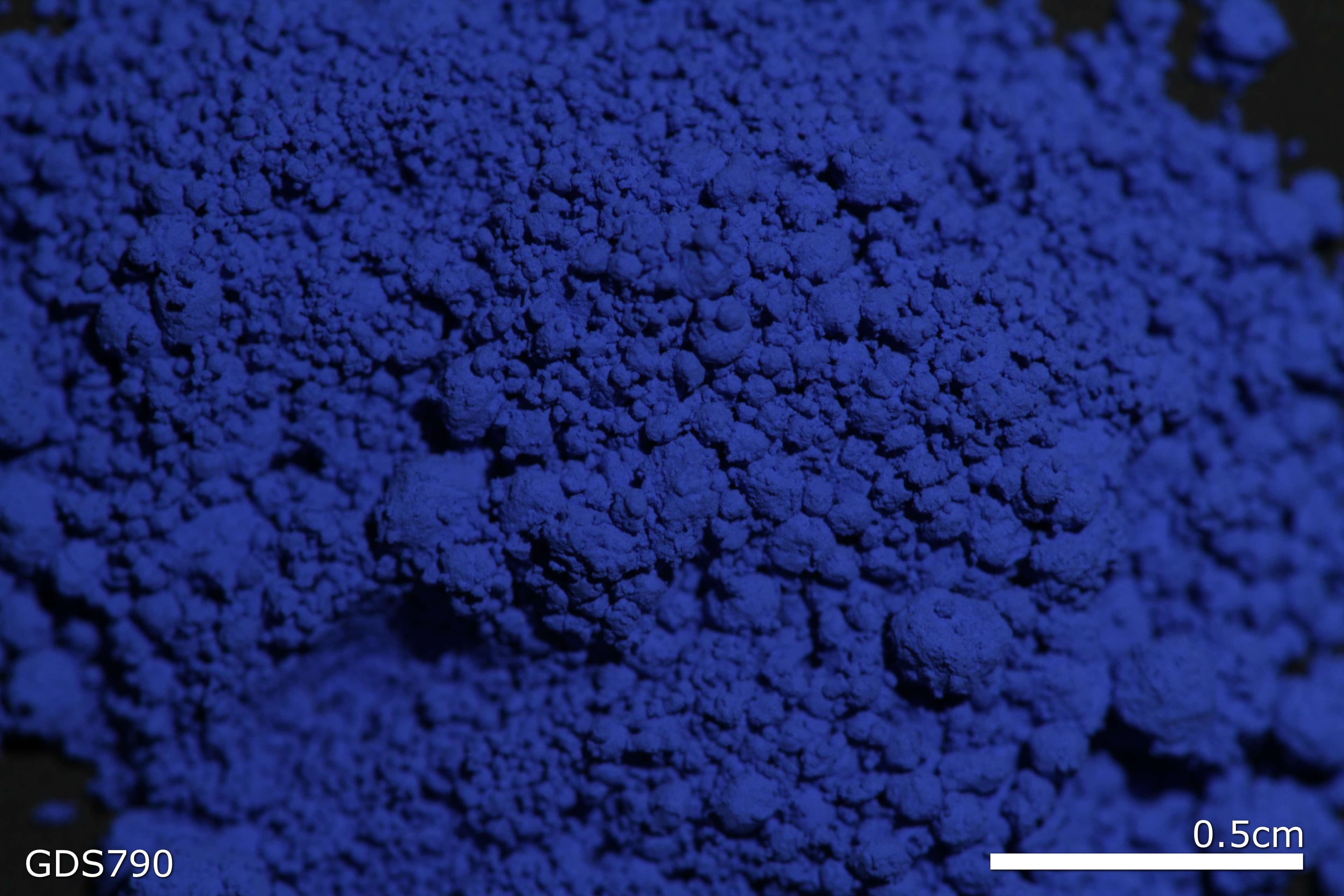 Cobalt blue sample