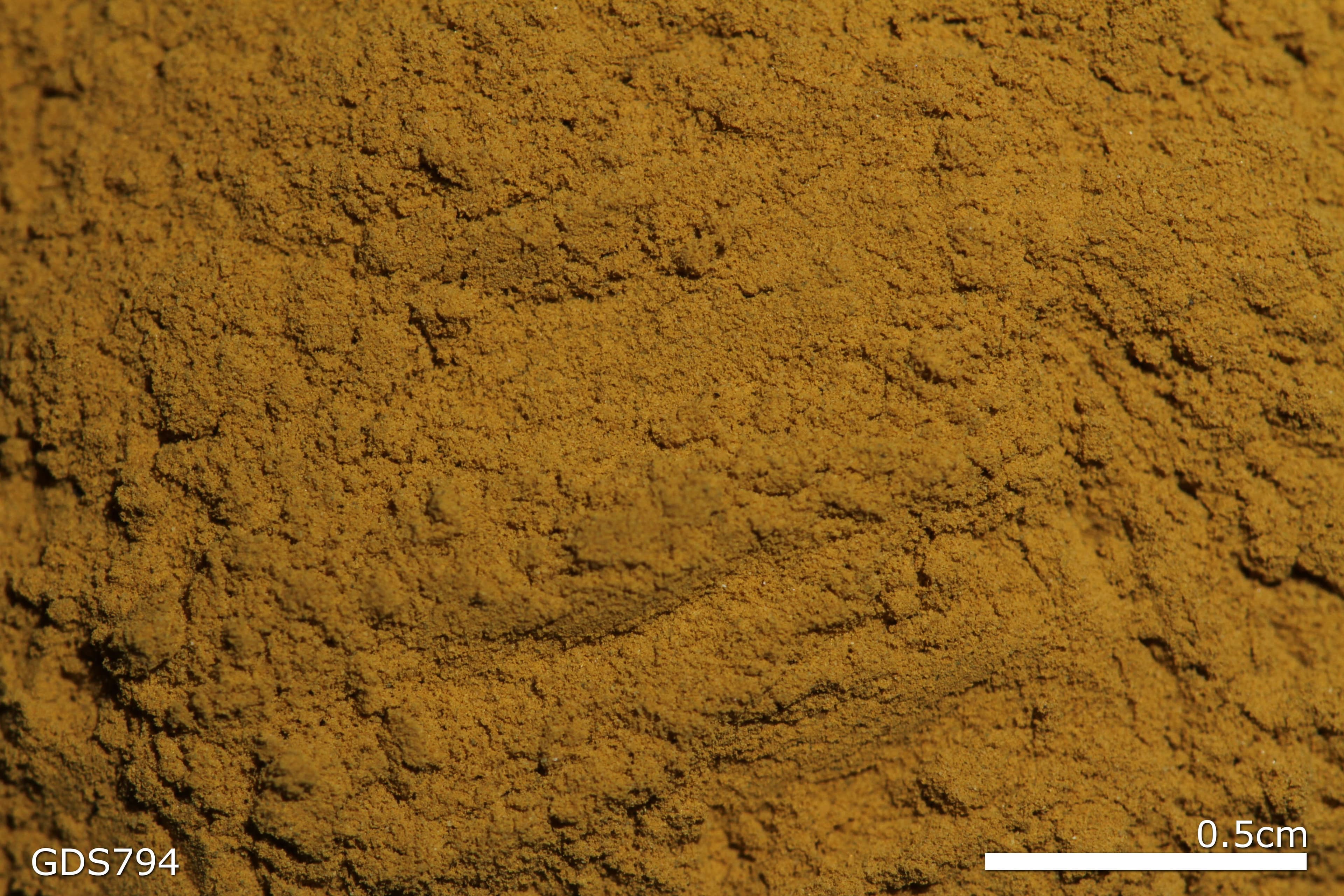 Yellow ochre sample