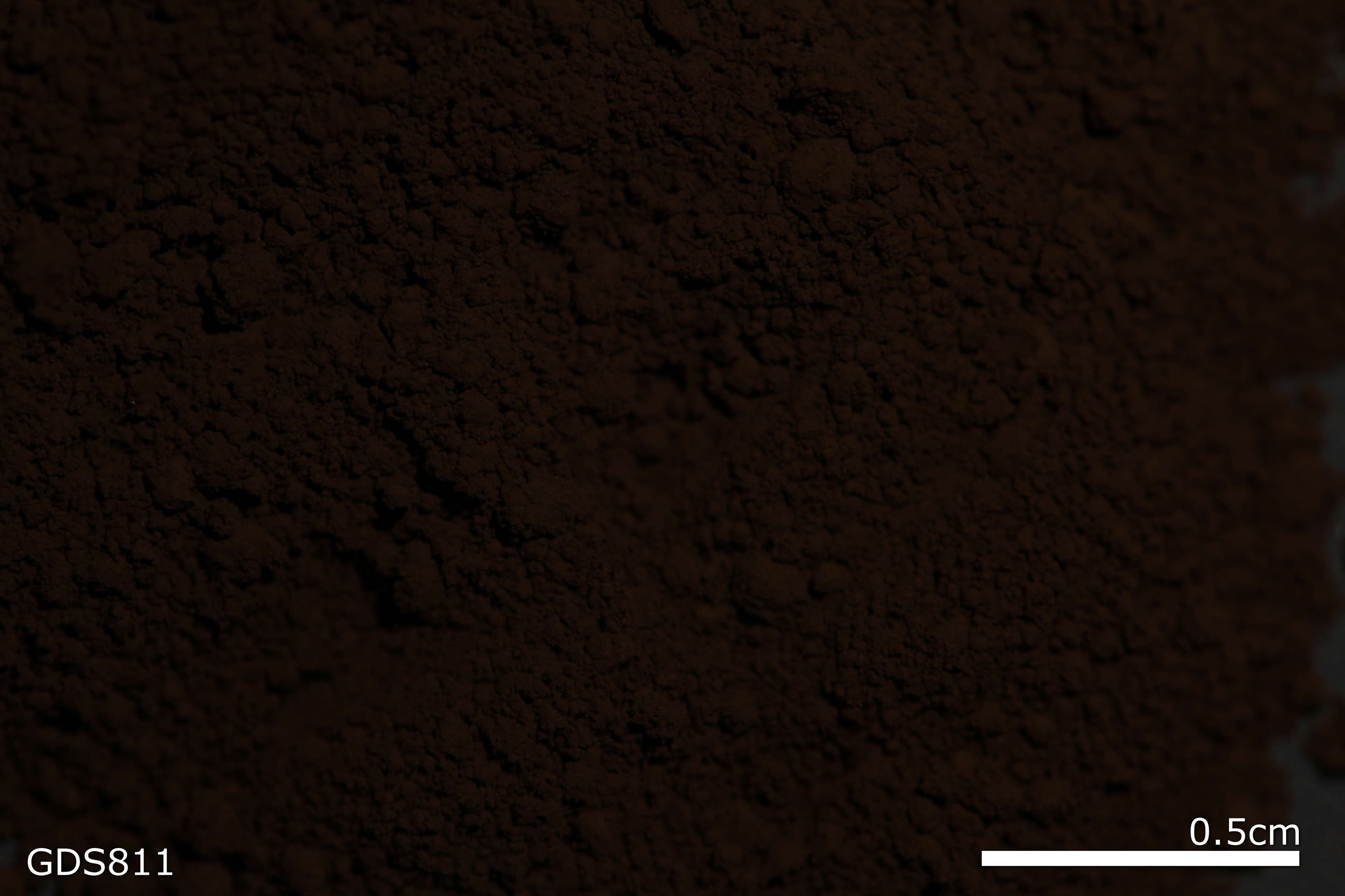 Burnt umber sample