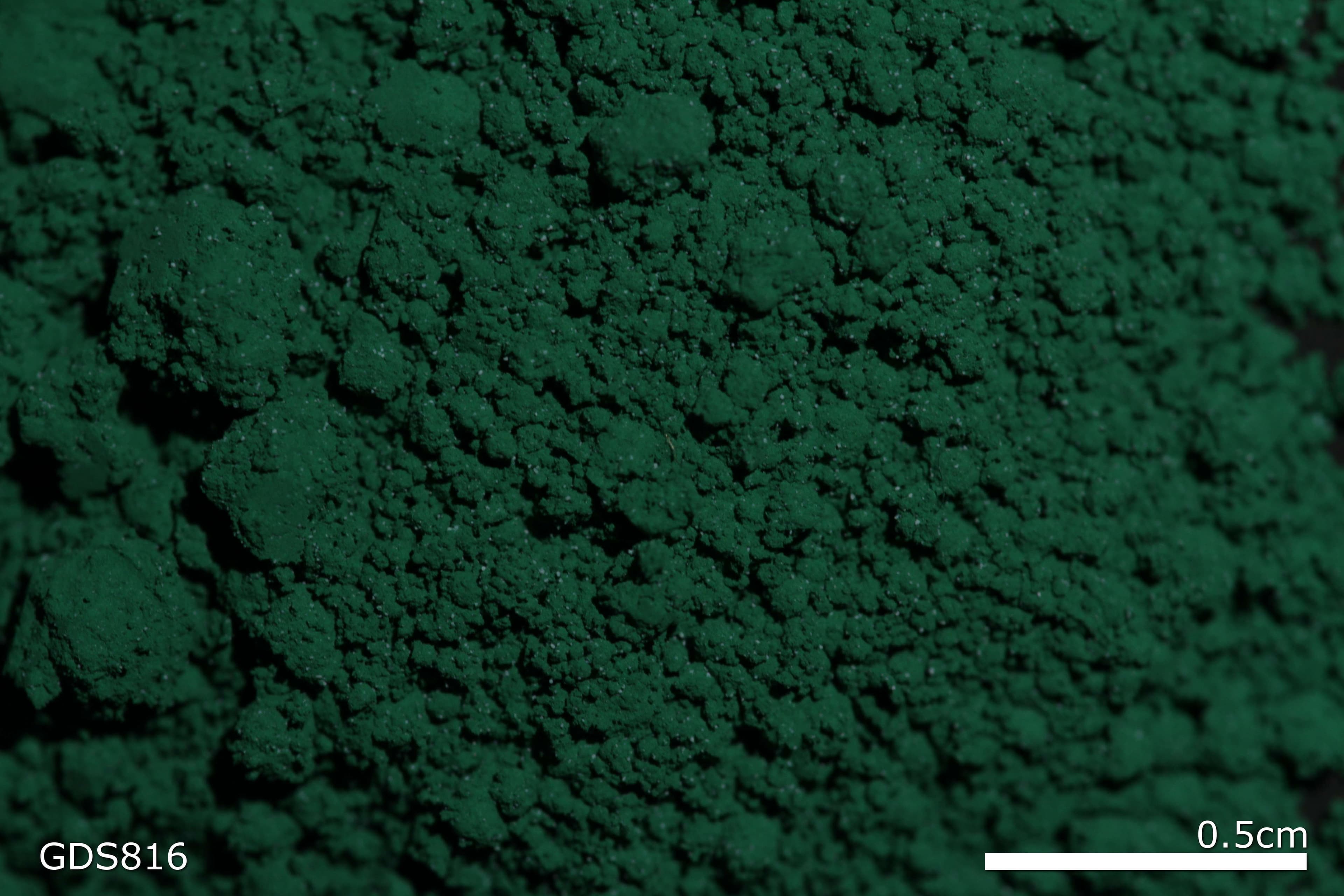 Cobalt green sample