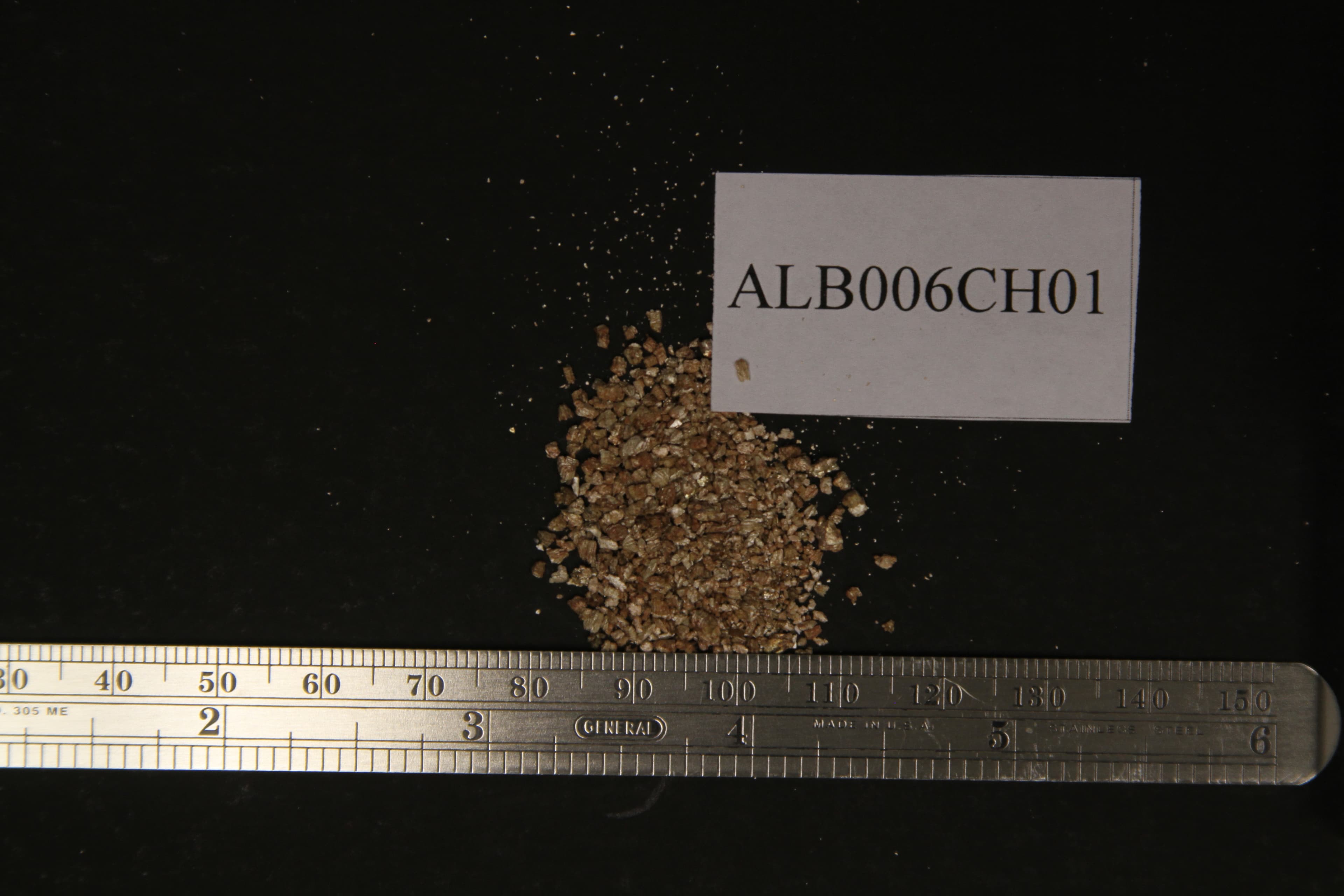 Vermiculite sample